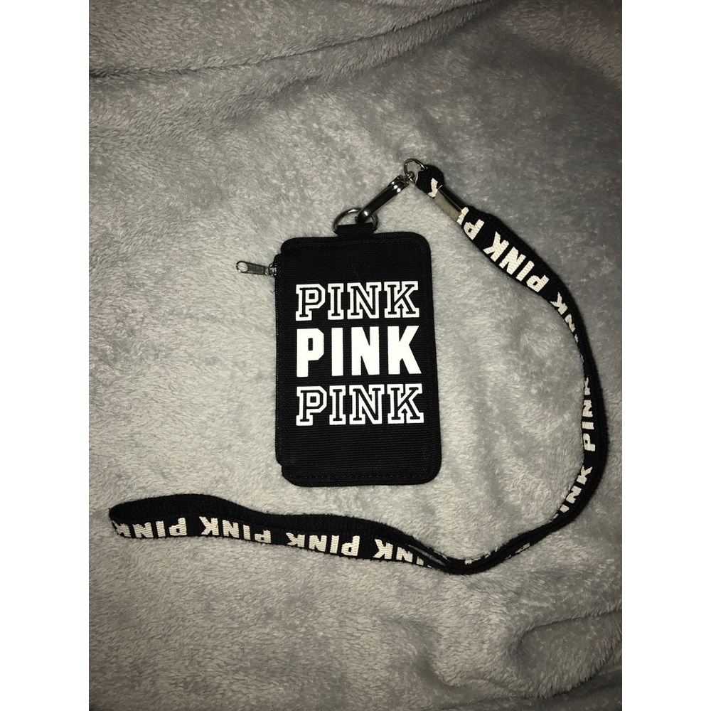 **ON HOLD*** VS PINK lanyard & ID card